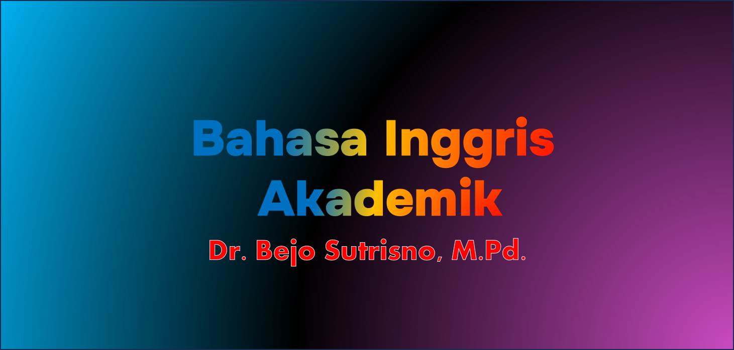Bahasa Inggris Akademik - PI22A